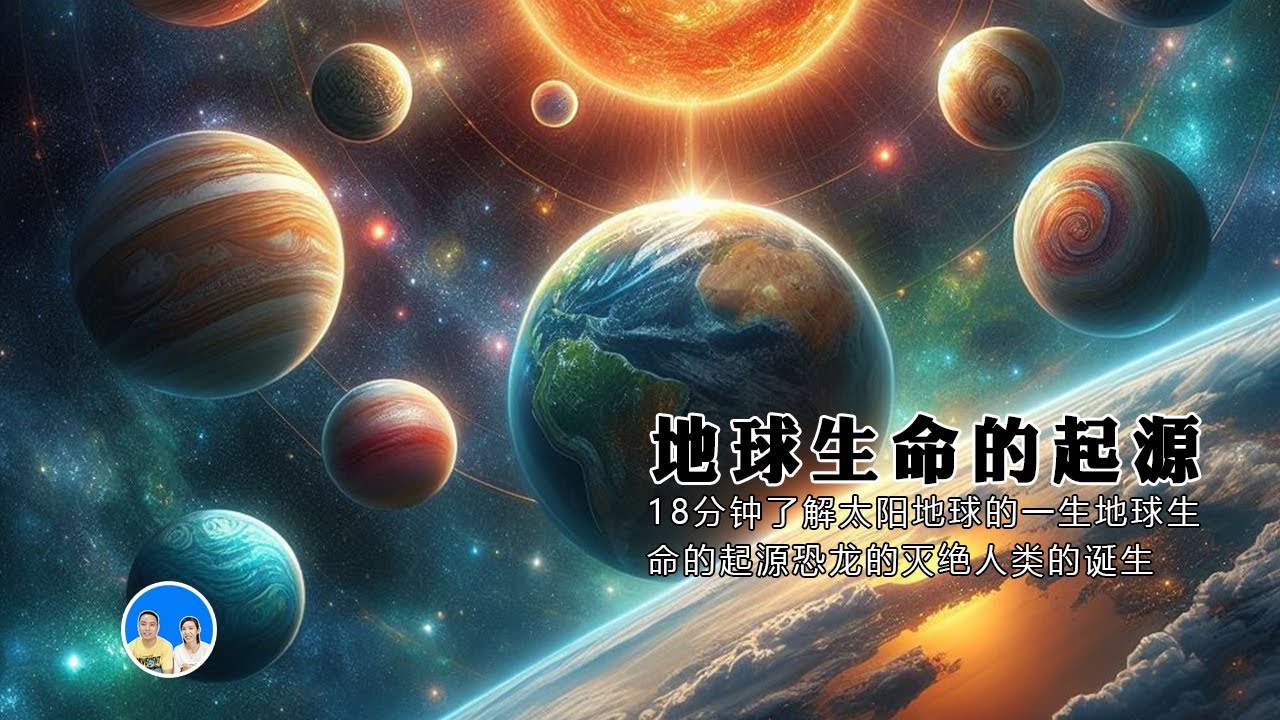 18分钟了解太阳地球的一生，地球生命的起源，恐龙的灭绝，人类的诞生 - YouTube
