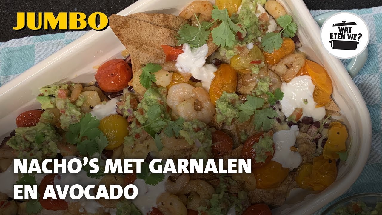 Wat eten we? Taco’s met garnalen en avocado