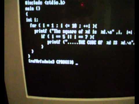 C Program with loop and if statement