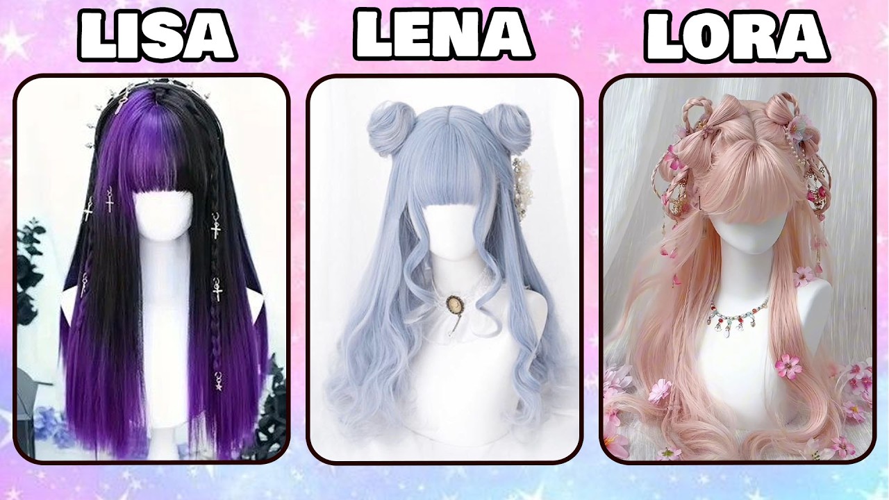Which Aesthetic Is Yours 🎒 Lisa vs Lena vs Lora Outfit & Accessories Quiz #lisaorlena