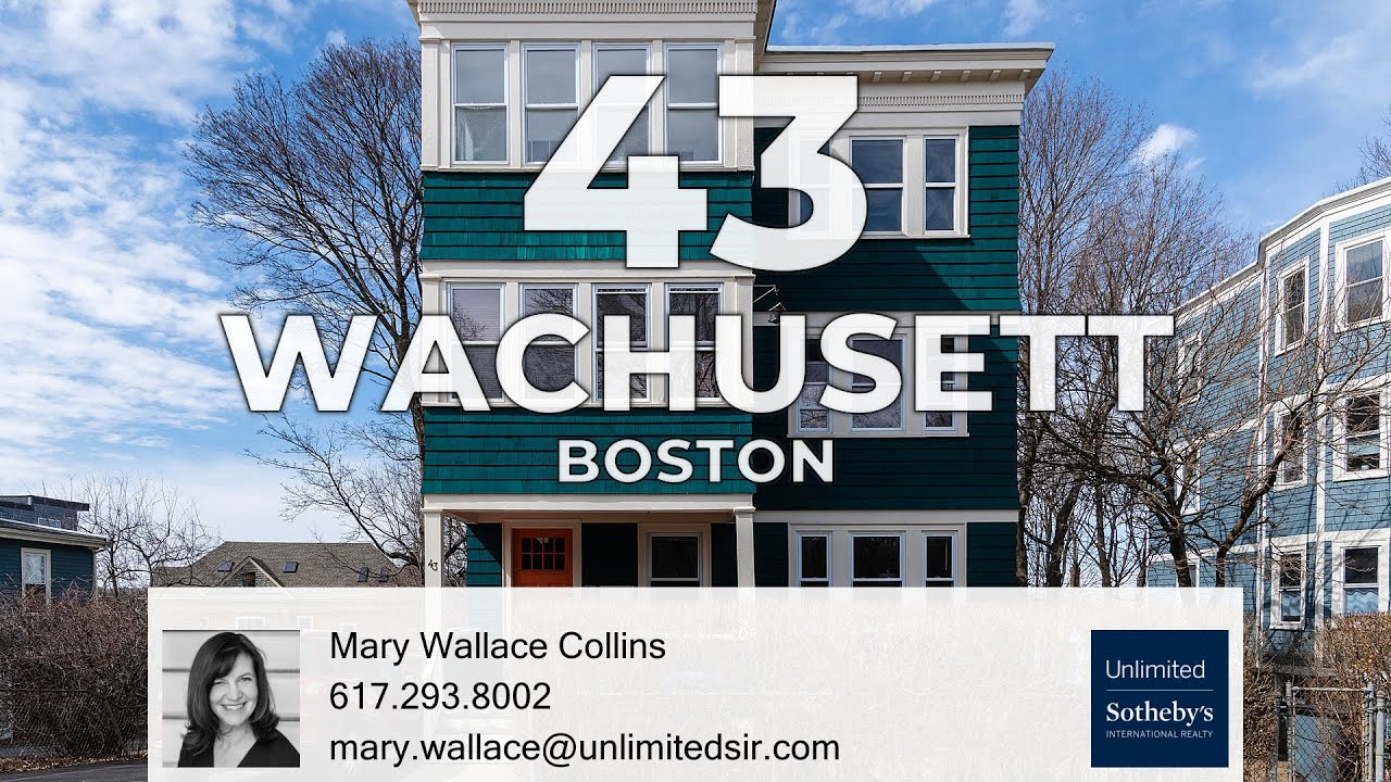 43 Wachusett Street 2, Boston, MA 02130 YouTube