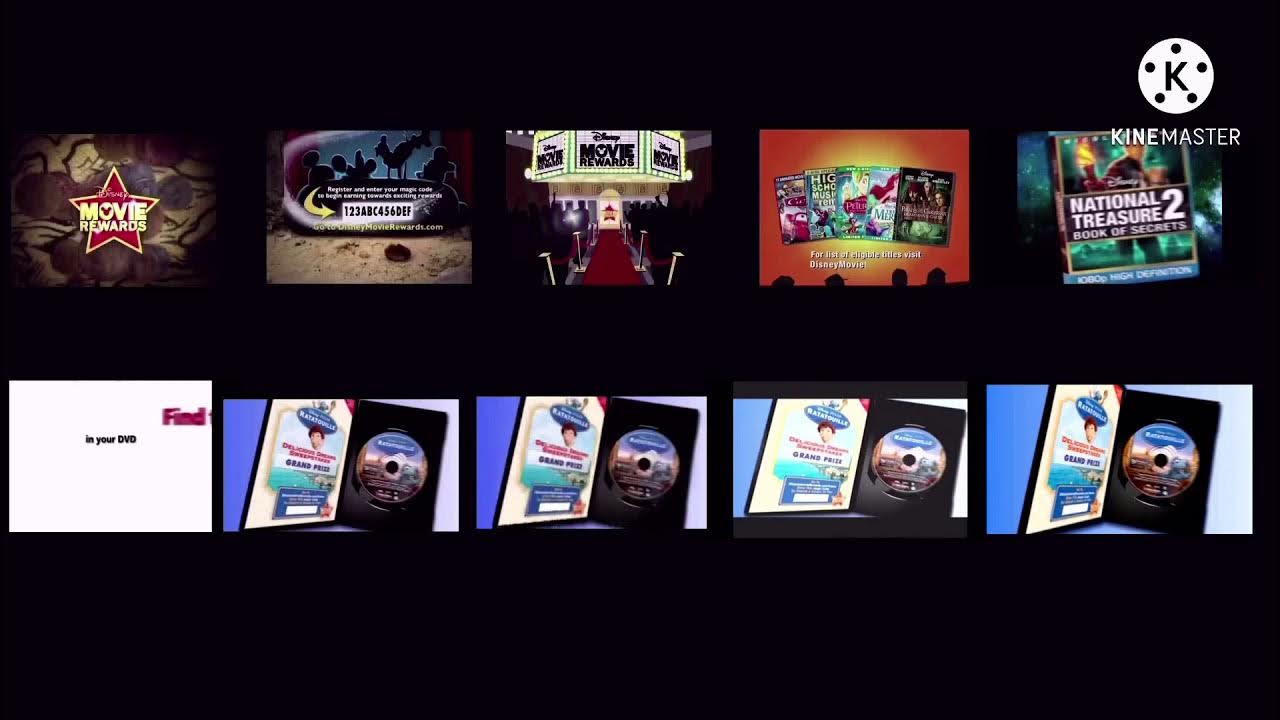 All Disney Movie Rewards Promos at once! YouTube