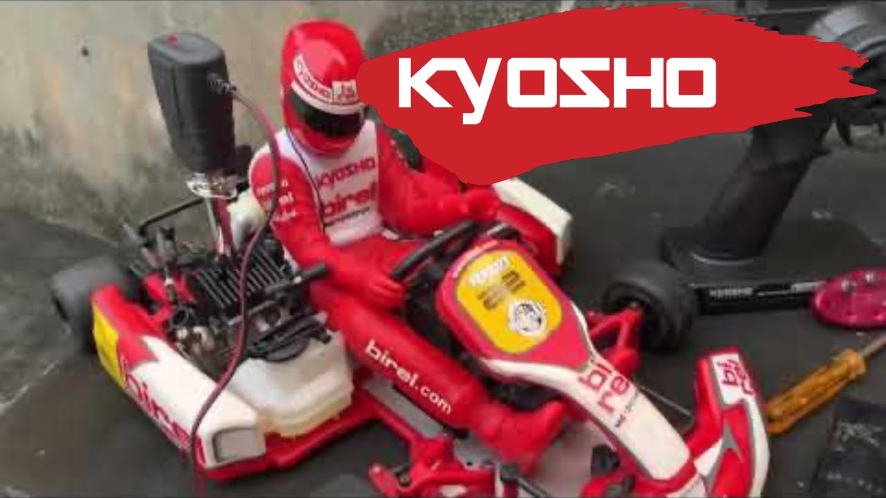 Vintage Kyosho MINI-Z RC Nitro GP Racing Kart Birel R31-SE 31315T1 Fazer Mk2