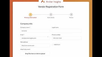 Vendor On boarding in NetSuite