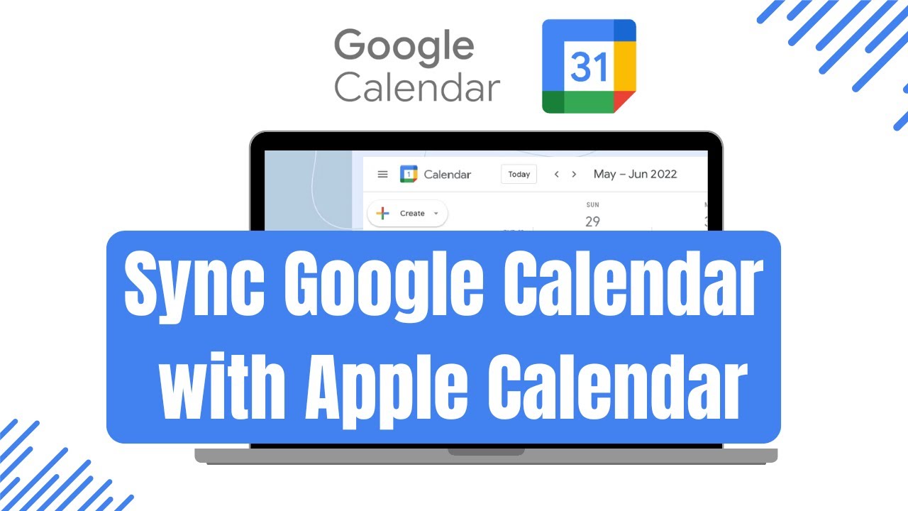 How to Sync Google Calendar with Apple Calendar - YouTube