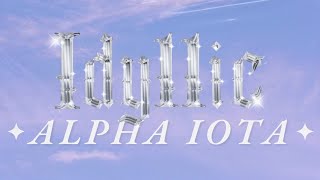 Idyllic Alpha Iota - Fall 2023 New Member Presentation - USF aKDPhi