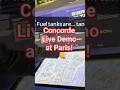 Concorde Live Tour System Demo Caught on Camera 📷 #aviation #planes #concorde #aviationlovers