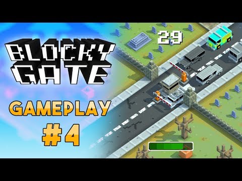 Blocky Gate - Halloween update gameplay
