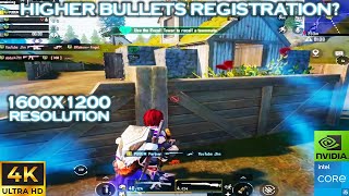 Stretched Ipad View With Higher Bullets Registration? | 1600x1200 Try This! | i5 4570S and GTX 750ti