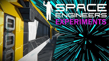 Speed Of Light Mod Vs Masu Bullet Train - Space Engineers 