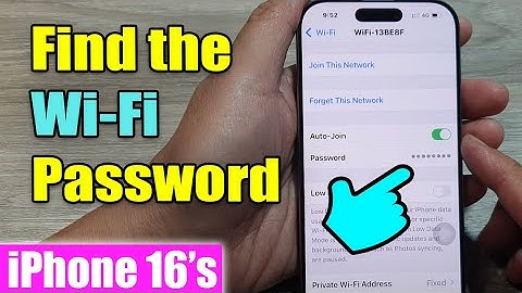 🔑 How to Find the Wi-Fi Password 📶 on iPhone 16/16 Pro Max | iOS 18 – Easy Steps!