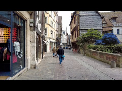 Walking in Rouen ⛅ | Normandy | France | 4K⁶⁰