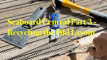Seaboard Central Part 3 - Recycling the Old Layout