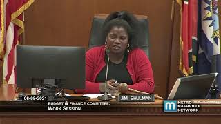 06/08/21 Council Committees: Budget & Finance Work Session