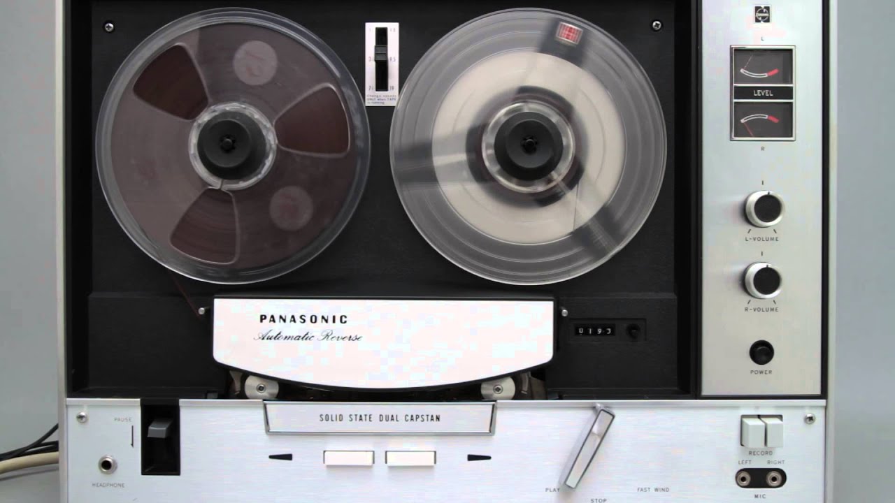 Panasonic RS-790D Dual Capstan Reel-to-Reel with Auto-Reverse.