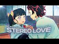 Tanjiro x kanao  stereo love editamv very quick