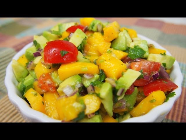 Salsa de Aguacate y Mango!! | Mi Cocina Rápida - Karen