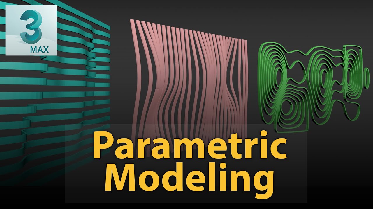 The Easy Way to create Parametric Structure in 3dsMax YouTube