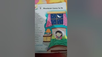 Moon beam comes poem