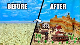 New LEGO Train Layout | LEGO Wild West Town