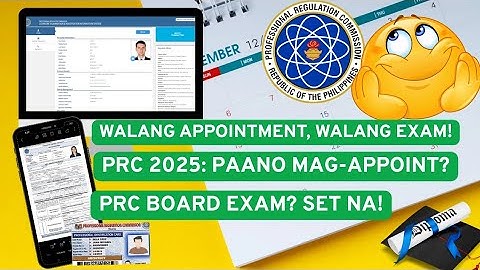 Paano Mag Set ng Appointment sa PRC Para sa Board Exam – First Timers & Repeaters
