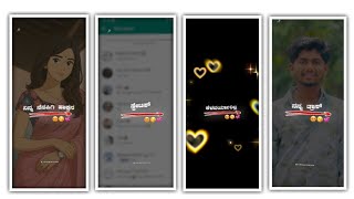 ✨TRENDING JANAPAD STATUS VIDEO EDITING KANNADA|ALIGHT MOTION VIDEO EDITING KANNADA