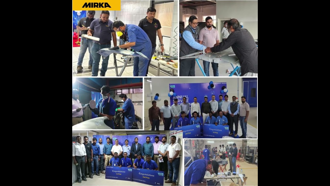 Mirka India at Maruti Suzuki Annual Service Excellence Championship 
