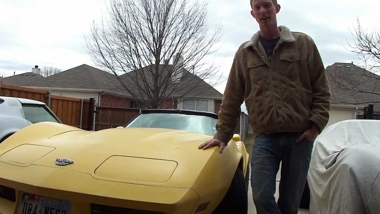 1982年生まれ Yellow 1978 Corvette Restoration Video 1 of 8