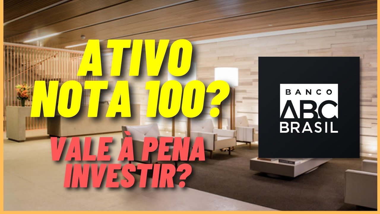 BANCO ABC BRASIL - VALE À PENA?