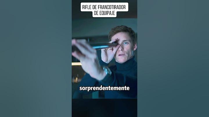 El equipaje se puede ensamblar en un rifle de francotirador. #shrots #short