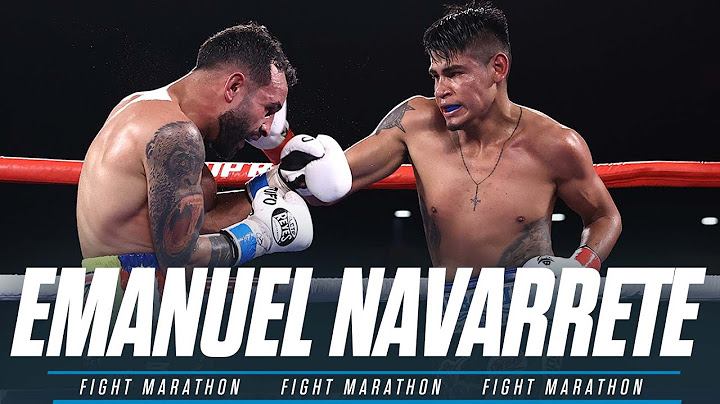 FULL Emanuel Navarrete Fights | FIGHT MARATHON