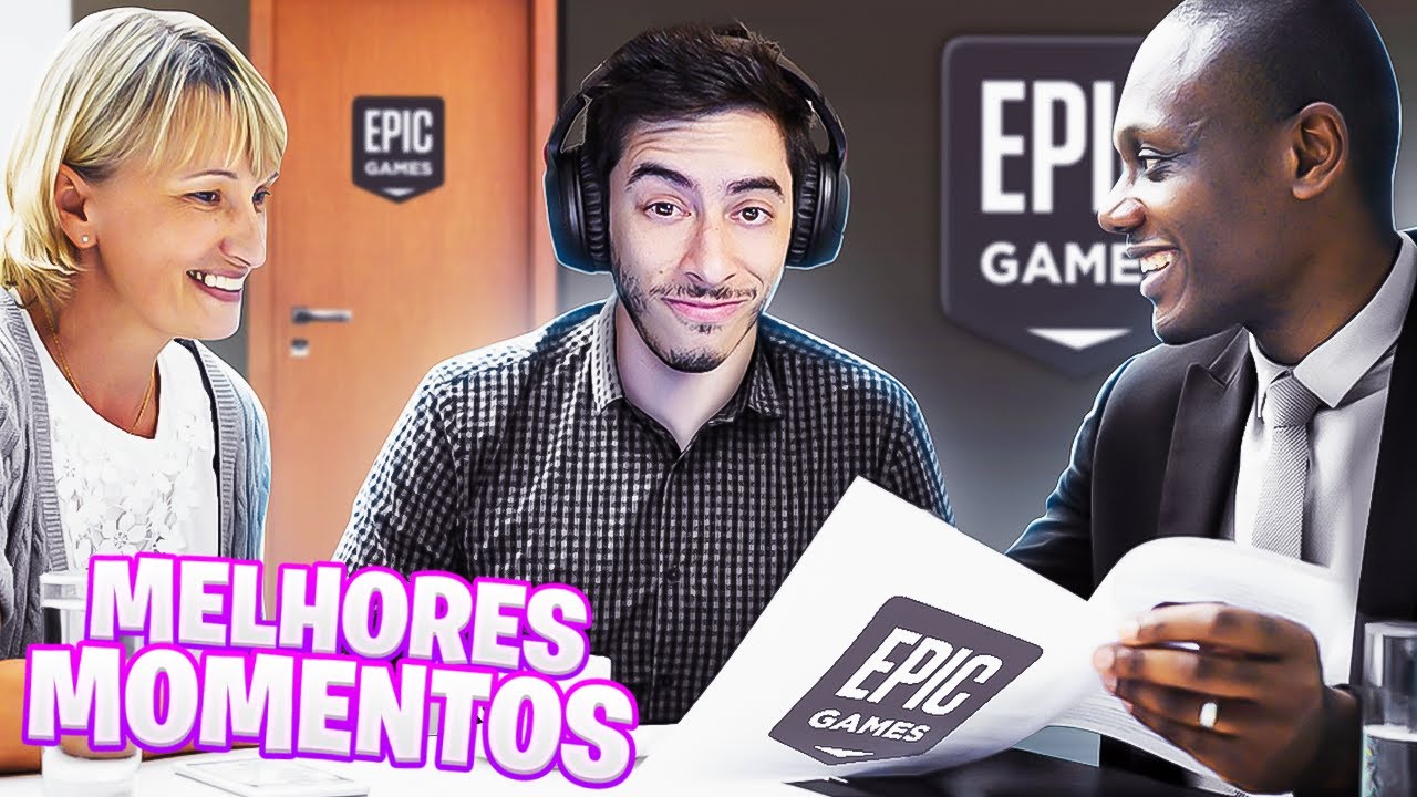 INVADI A REUNIÃO SECRETA DA EPIC GAMES! - Melhores Momentos
