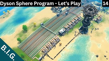 Dyson Sphere Program - Day 14 - Silicone, Processors and More Logistics