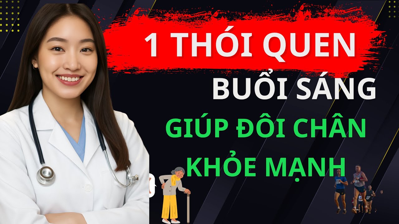 Thói Quen Buổi Sáng Đơn Giản Giúp Đôi Chân Khỏe Mạnh Sau Tuổi 60 | BS MINH HẠNH
