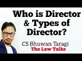 Directors and type of Directors as per companies Act, 2013