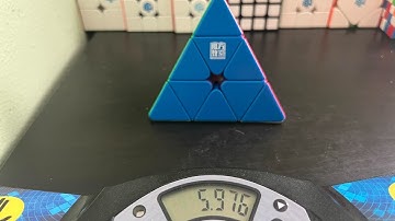 Moyu RS3M Maglev Pyraminx Unboxing and First Impressions