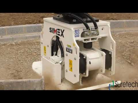 Simex PV vibrating plate compactors
