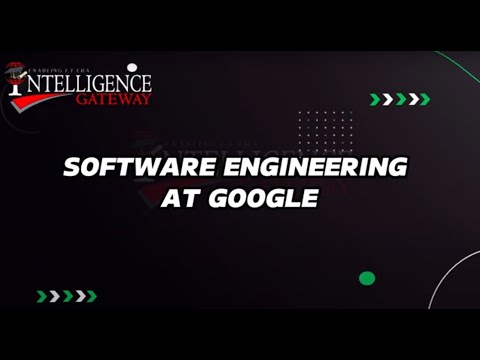 Lecture 2: Difference Between Software Engineering and Programming - Software Engineering at Google