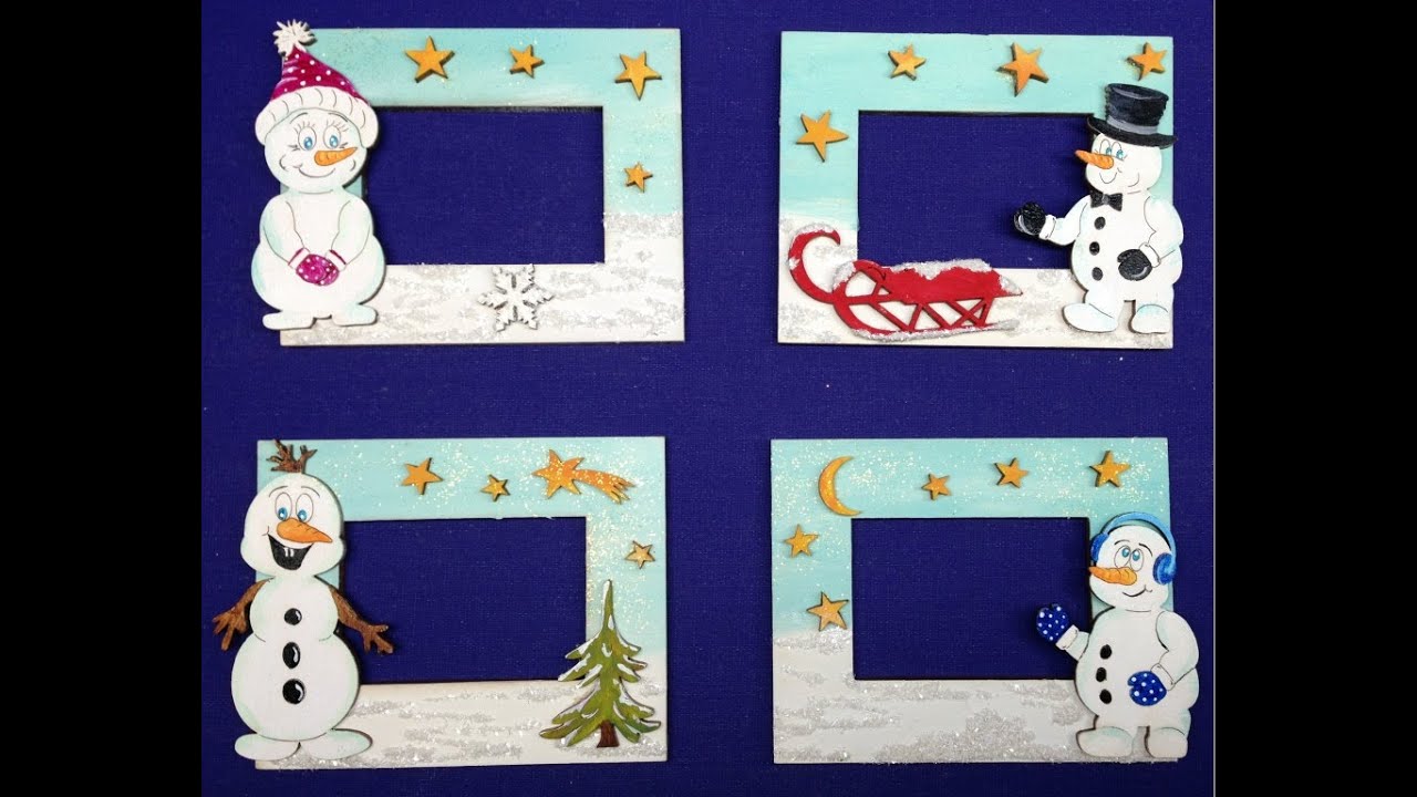 Bilderrahmen Weihnachtlich Gestalten