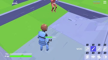 Trying to float people in 1v1 lol