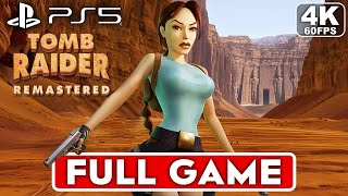 TOMB RAIDER 1 REMASTERED Gameplay Walkthrough FULL GAME [4K 60FPS PS5] - No Commentary screenshot 4