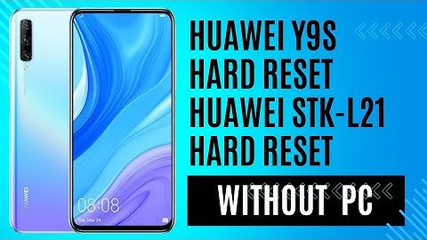 Huawei Y9s Hard Reset | Huawei STK-L21 Hard Reset | Pattern Unlock | Factory Reset | Y9s Pin Unlock.