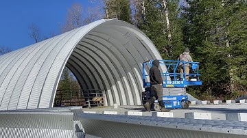 DuroSpan Quonset Hut Arch Assembly - With Just Two People!