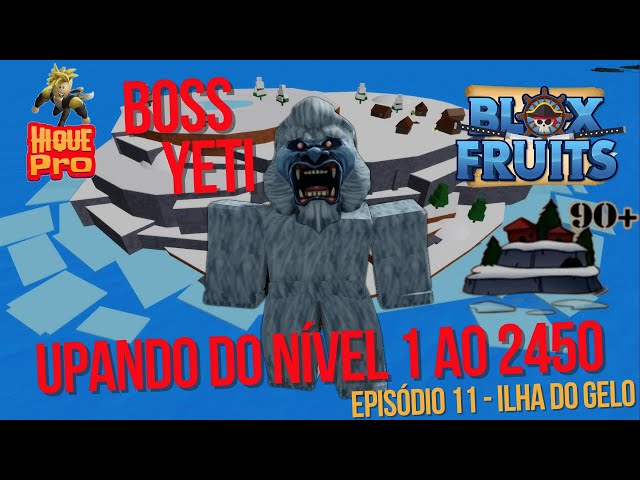 HIQUEPRO - Boss Cyborg - BLOX FRUITS - LEVEL 1 AO 2450 - EP 43. 