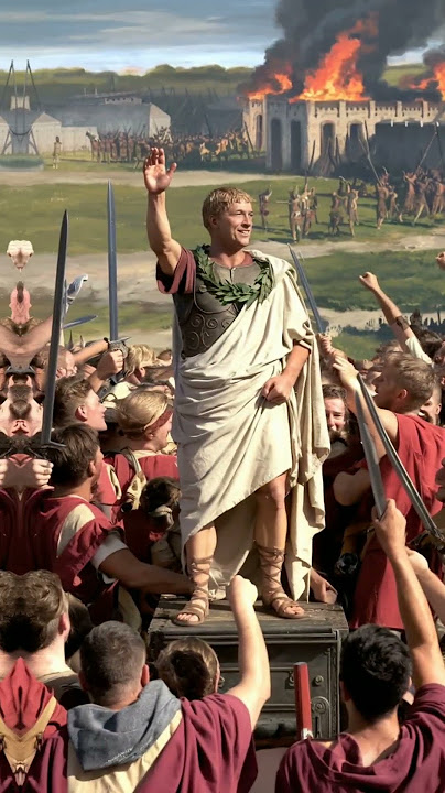 The Genius Strategy Behind Julius Caesar’s Victory at Alesia | History Explained #shorts #history