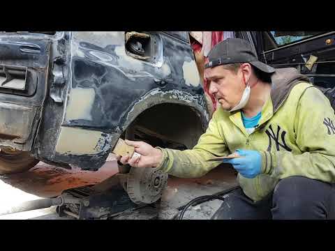 REPAIR OF ROTTED ARCH WING. WITHOUT WELDING YOURSELF !!! Detailed instructions for beginners.