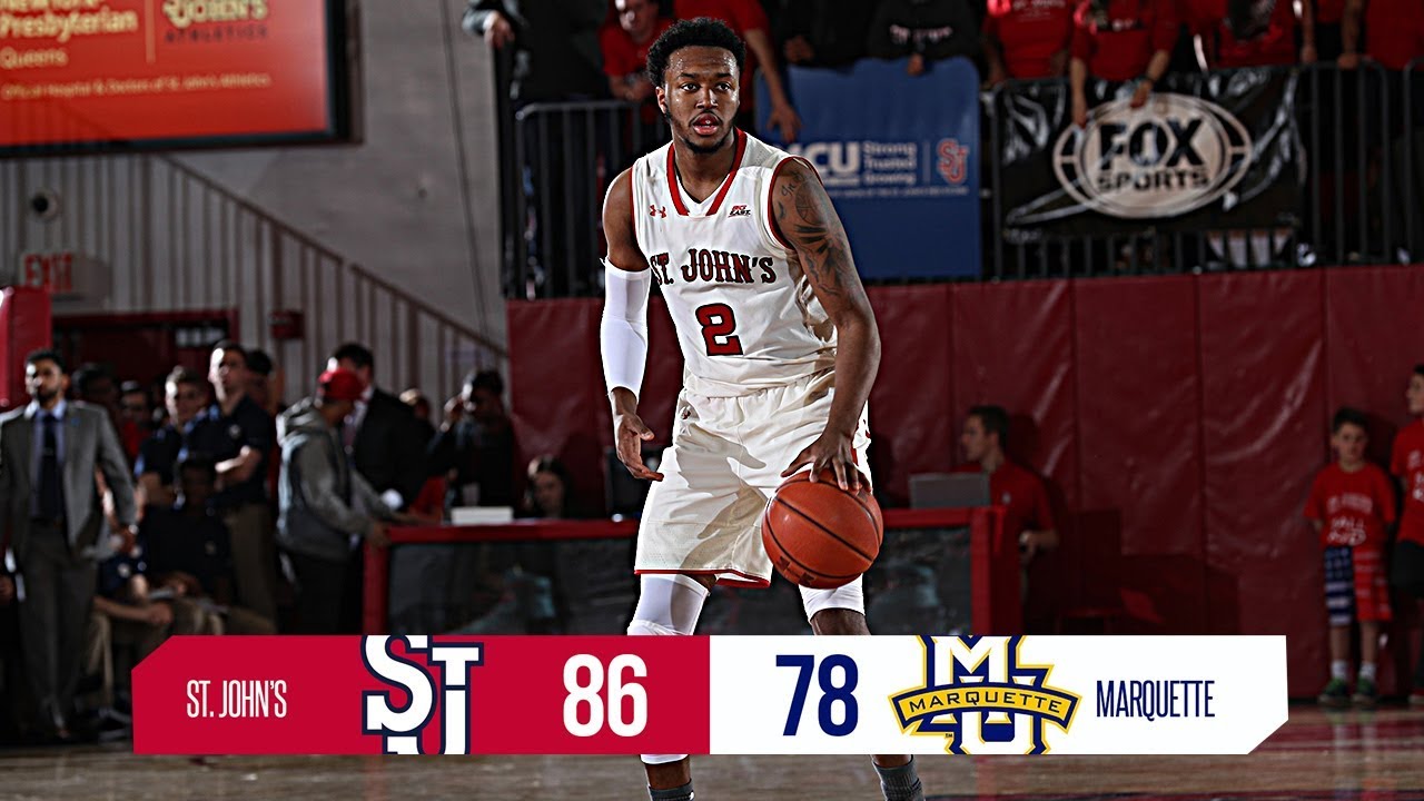Highlights: St. John's 86, Marquette 78