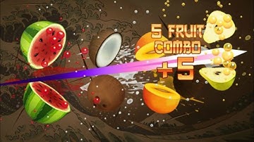 Fruit ninja amazing gameplay |fruit ninja game |2023|