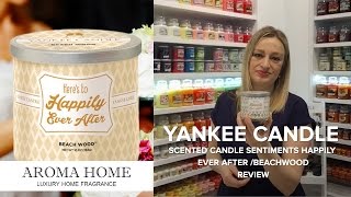 Yankee Candle Scented Candle Sentiments Happily Ever ...