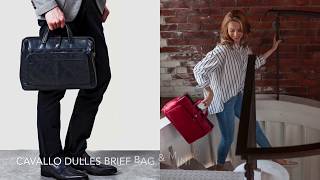 【Cavallo Dulles Brief & mini Dulles Brief】ダレス構造でガバっと開く本革ブリーフバッグ！ダレスブリーフ＆ミニダレスブリーフの２型をご紹介します！